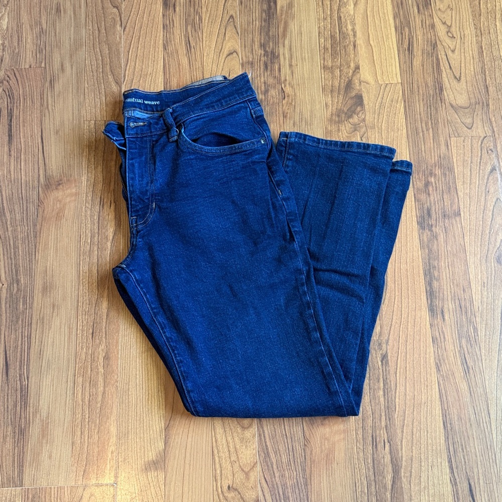 Men's BlueMutual Weave The Bootcut Jeans